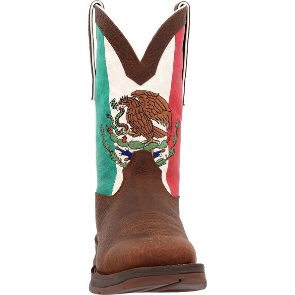Men's Durango Rebel Mexico Flag Western Boot #DDB0430 6 Men's Durango Rebel Mexico Flag Western Boot #DDB0430 - Image 4
