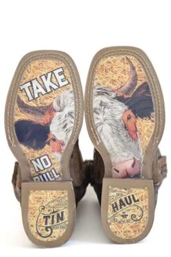 Youth's Tin Haul Shaggy Western Boot #14-119-0077-0876 -Fashion Boots Store 076f5a37960bcb678bffa0de89bf1148