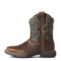 Women's Ariat Anthem Shortie II Western Boot #10038429-C -Fashion Boots Store 0963626b9d080d038181e850f42377e3
