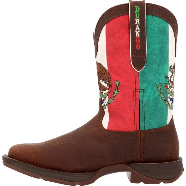 Men's Durango Rebel Mexico Flag Western Boot #DDB0430 5 Men's Durango Rebel Mexico Flag Western Boot #DDB0430 - Image 3