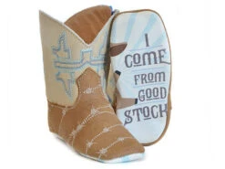 Infant's Tin Haul Mini Barbed Wire Bootie #14-016-0007-1688 (1-4) -Fashion Boots Store 169e4fa06b723cc94d39d1ea73023cf0