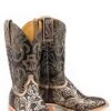 Women's Tin Haul Golden Horns Western Boot #14-021-0077-1413BR -Fashion Boots Store 18c2e308179ca3b50c8c0ac97deffb7a
