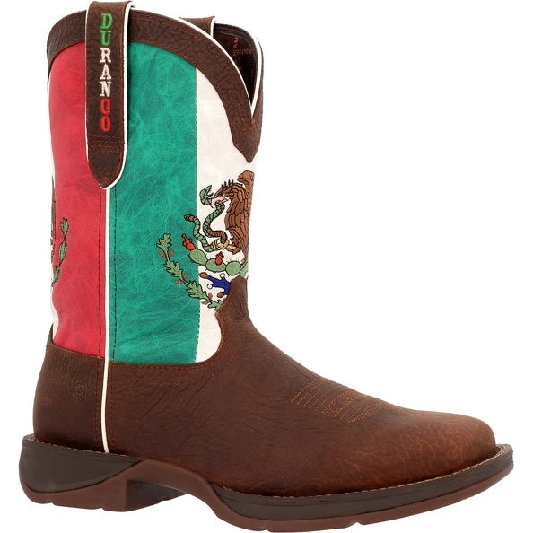 Men's Durango Rebel Mexico Flag Western Boot #DDB0430 3 Men's Durango Rebel Mexico Flag Western Boot #DDB0430