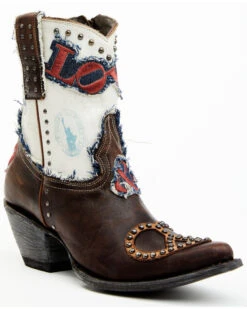 Women's Yippee Ku Yay By Old Gringo Love & Peace Western Boot #YBL533-2