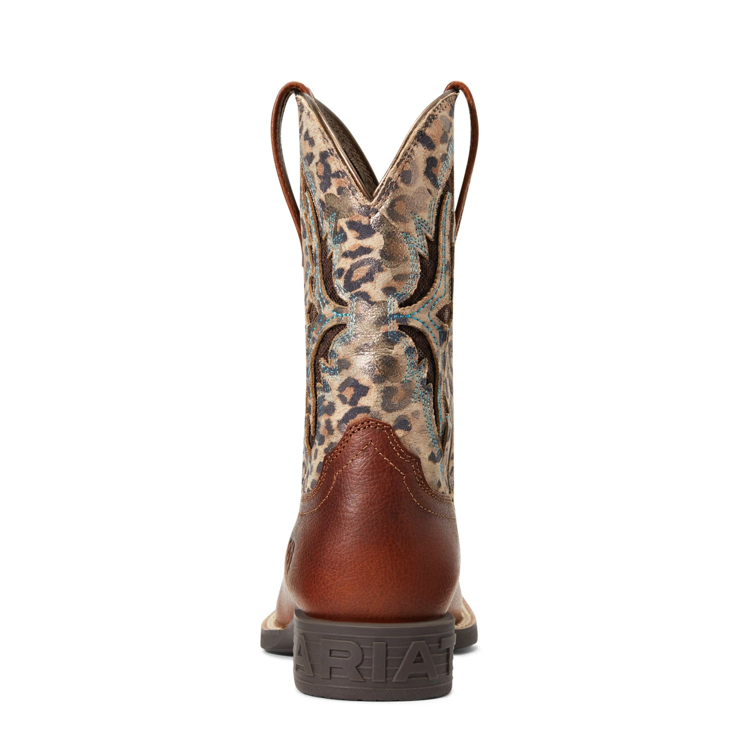 Youth Ariat VentTek Koel Leopard Western Boot #10040258 4 Youth Ariat VentTek Koel Leopard Western Boot #10040258 - Image 2