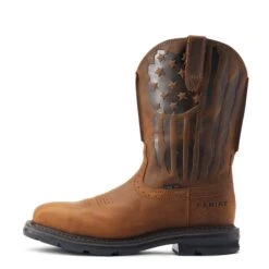 Men’s Ariat Sierra Shock Shield Patriot Steel Toe Work Boot #10044426 -Fashion Boots Store 3ddacc3e2a94e2d335011bb371b29b5e