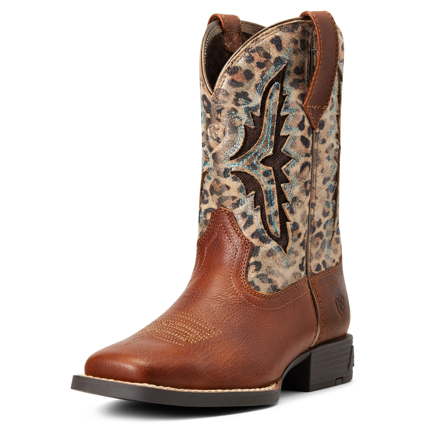 Youth Ariat VentTek Koel Leopard Western Boot #10040258 3 Youth Ariat VentTek Koel Leopard Western Boot #10040258