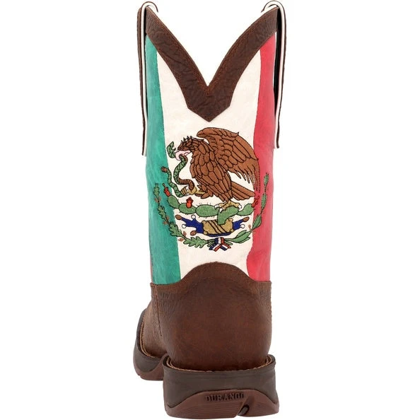 Men's Durango Rebel Mexico Flag Western Boot #DDB0430 7 Men's Durango Rebel Mexico Flag Western Boot #DDB0430 - Image 5