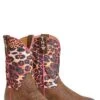 Children's Tin Haul Cheetah Sparkles Western Boot #14-018-0077-0871