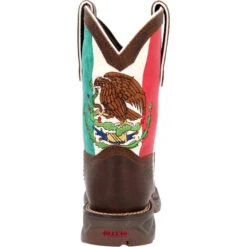 Youth's Durango Mexican Flag Western Boot #DBT0243Y -Fashion Boots Store 88bfd20d20a82700dc43c7f28462d912