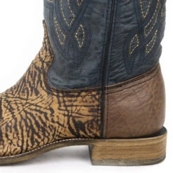 Men's Corral Brown & Blue Western Boot #A3921-C -Fashion Boots Store A3921 LargeSideSQR