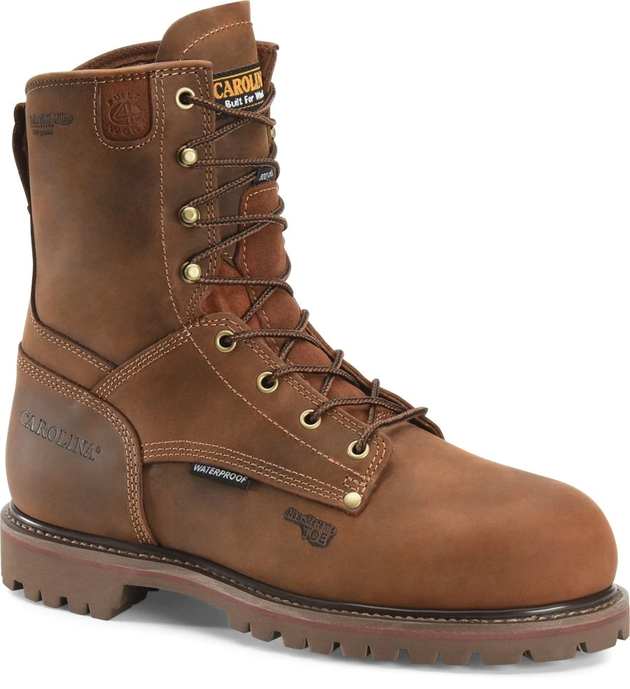 Men's Carolina Waterproof Insulated Composite Toe Grizzly Work Boot #CA9528 4 Men's Carolina Waterproof Insulated Composite Toe Grizzly Work Boot #CA9528 - Image 2
