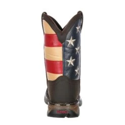 Youth's Durango Lil' Rebel Western Boot #DBT0160 (3.5Y-7Y) -Fashion Boots Store DBT0160 back