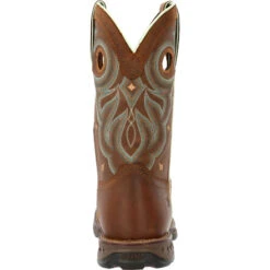 Women's Durango Brown Maverick Waterproof Boot #DRD0417 -Fashion Boots Store DRD0417 back