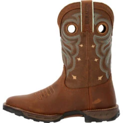 Women's Durango Brown Maverick Waterproof Boot #DRD0417 -Fashion Boots Store DRD0417 instep