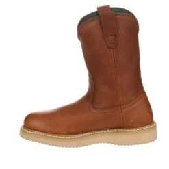 Men's Georgia Wellington Work Boot #G5153 -Fashion Boots Store G5153 instep profile