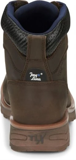 Men's Tony Lama Kinetic Composite Toe Waterproof Work Boot #TW3411 -Fashion Boots Store TW3411 617x563 Heel