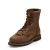 Men's Justin Waterproof Composite Toe Pulley Work Boot #WK630
