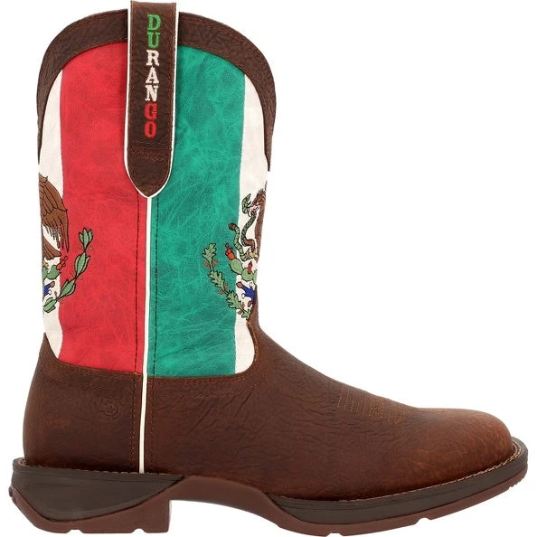 Men's Durango Rebel Mexico Flag Western Boot #DDB0430 4 Men's Durango Rebel Mexico Flag Western Boot #DDB0430 - Image 2