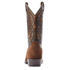 Men's Ariat Brown Bankroll Western Boot #10044557 -Fashion Boots Store b8a70c51639b901ca352b556e4a98b56