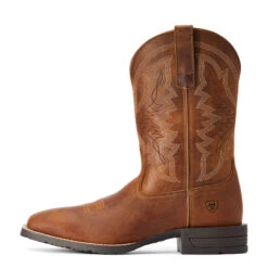 Men's Ariat Hybrid Ranchwork Western Boot #10042395 -Fashion Boots Store bb374dd428200f6f4de55b983b4b35e8