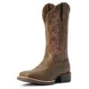 Women's Ariat Hybrid Rancher StretchFit Western Boot #10042385 -Fashion Boots Store bb748c52d3ade74bfc97cd7529e7b87e