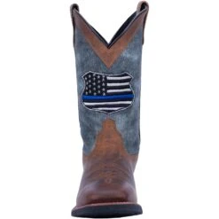 Men's Laredo We Back The Blue Western Boot #7878 -Fashion Boots Store c2b238fa4a6ea7f51cefa638ec265584