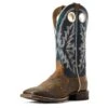 Men's Ariat Circuit Brown & White Wide Square Toe Boot #10029686-C -Fashion Boots Store c35a09820c2f4c88a23d59daa9cfeeab