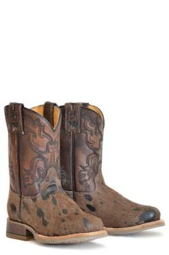 Youth's Tin Haul Shaggy Western Boot #14-119-0077-0876 -Fashion Boots Store de54ac56b1c523d39b7403e2581deaab