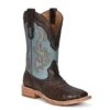 Men's Corral Chocolate Caiman Western Boot #A4286 -Fashion Boots Store f4cf4bd3833a5f41e95475e6113ba113