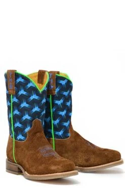 Youth's Tin Haul Kaleidoscope Western Boot #14-119-0101-5014