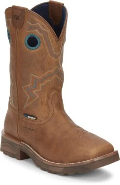 Women's Tony Lama Waterproof Composite Toe Lumen Work Boot #TW3420
