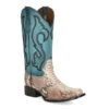 Women's Circle G Python Western Boot #L5906